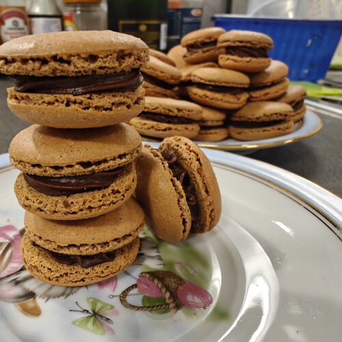 Macarons chocolat