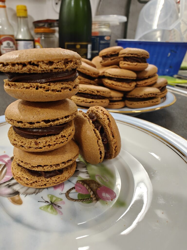 Macarons chocolat / Menthe