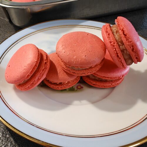 Macarons fraise